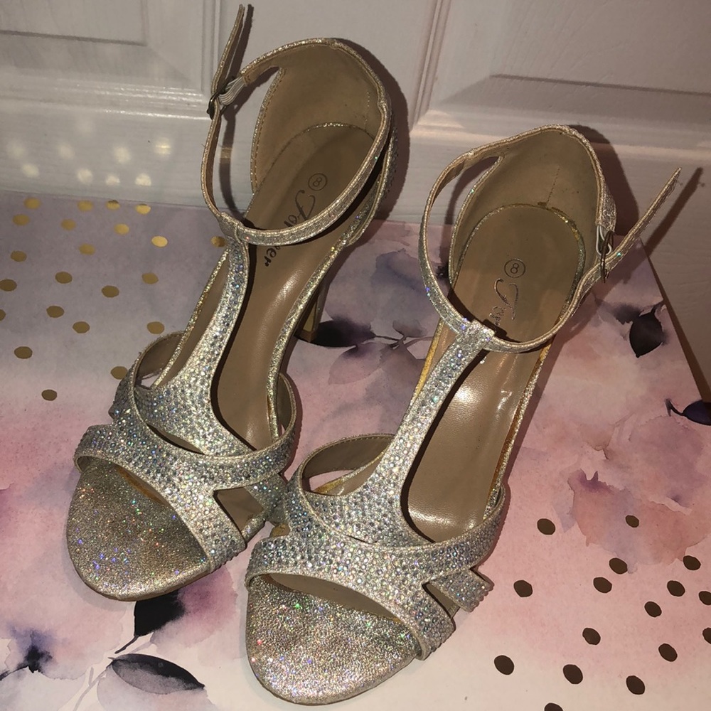 Sparkly heels
